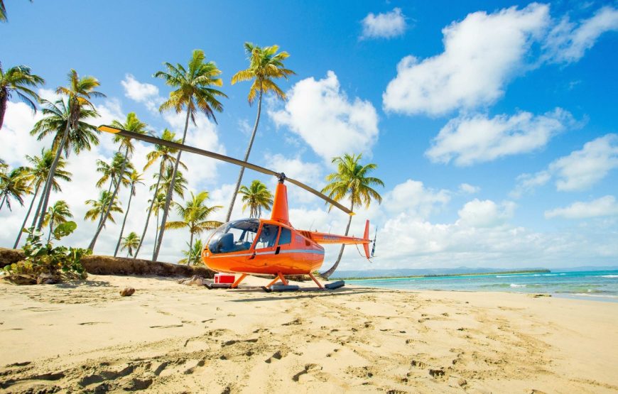 Saona Island by Helicopter